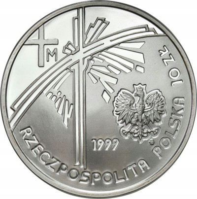 10 złotych 1999 Jan Paweł II Pielgrzym
