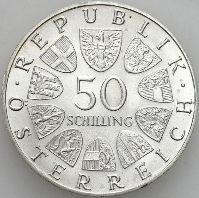 Austria. 50 szylingów 1969 – SREBRO