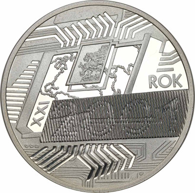 III RP. 10 złotych 2001 ROK 2001- SREBRO