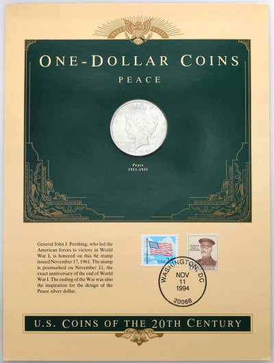 USA 1 dolar 1922 Peace – SREBRO