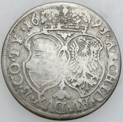 Austria. Leopold I. 6 krajcarów 1693, Hall