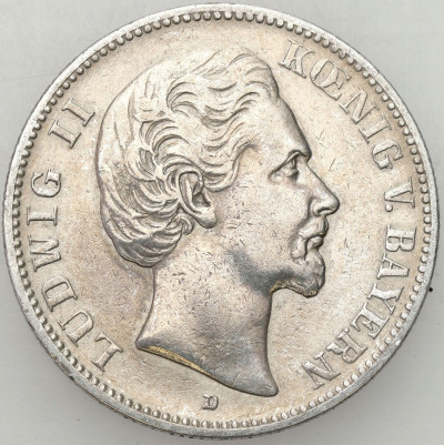 Niemcy, Bawaria. 2 marki 1876 D, Monachium