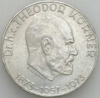 Austria. 50 szylingów 1973 Theodor Körner – SREBRO