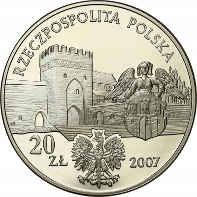 III RP 20 złotych 2007 Toruń - SREBRO