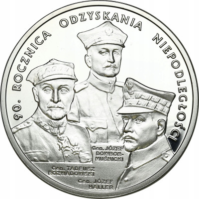 20 złotych 2008 Niepodległość - SREBRO