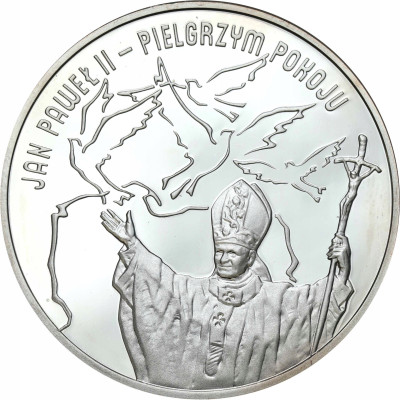 Medal. Jan Paweł II Pielgrzym Pokoju 2005 – SREBRO