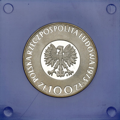 PRL. 100 złotych 1973 Kopernik, SREBRO