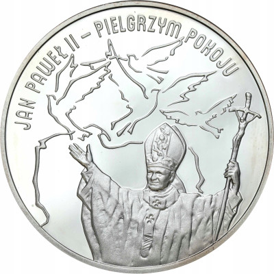 Medal. Jan Paweł II Pielgrzym Pokoju 2005 – SREBRO