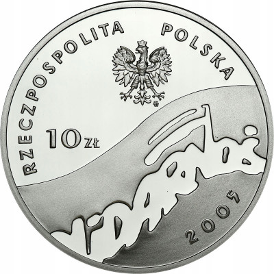 III RP. 10 złotych 2005 Solidarność – SREBRO