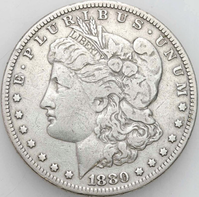 USA. Dolar 1880, Filadelfia - SREBRO