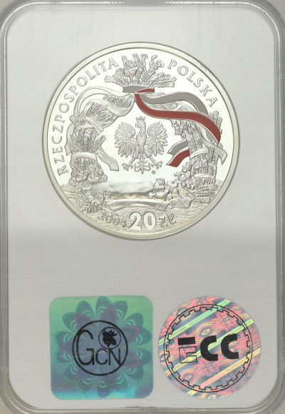 20 złotych 2004 Dożynki - SREBRO - GCN PR70