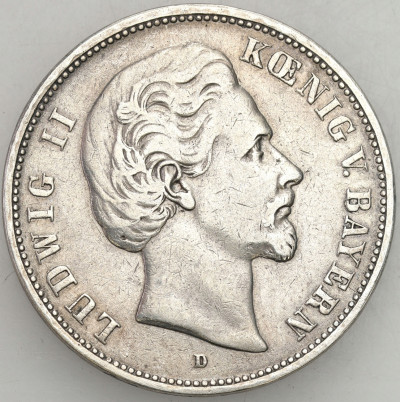 Niemcy, Bawaria. 5 marek 1876 D Monachium