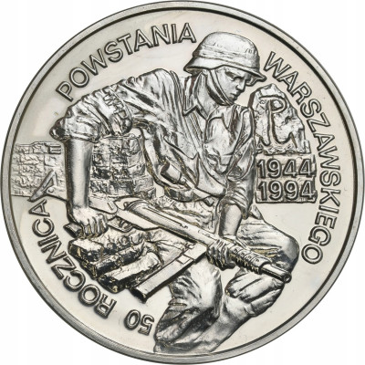 100.000 złotych 1994 Rocznica Powstania W-wskiego