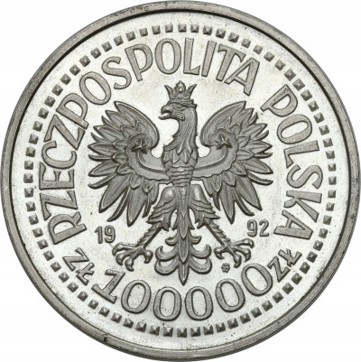 III RP. 100.000 złotych 1992 Korfanty