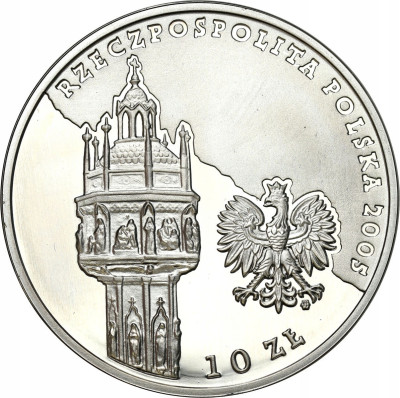 III RP. 10 złotych 2005 Jan Paweł II - SREBRO