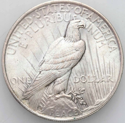 USA. Dolar 1922, Filadelfia - SREBRO