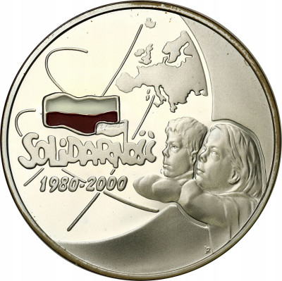 10 złotych 2000 Solidarność 20 lat