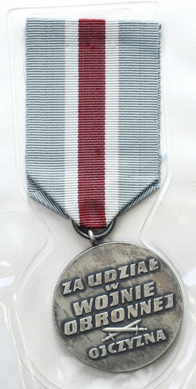 Medal. Udział w wojnie obronnej 1939