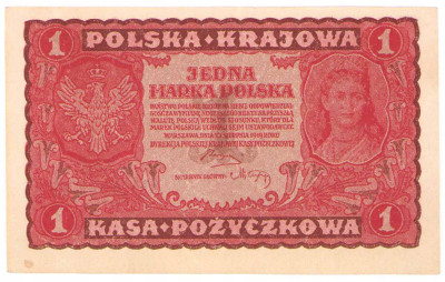 1 marka polska 1919 seria I-DS