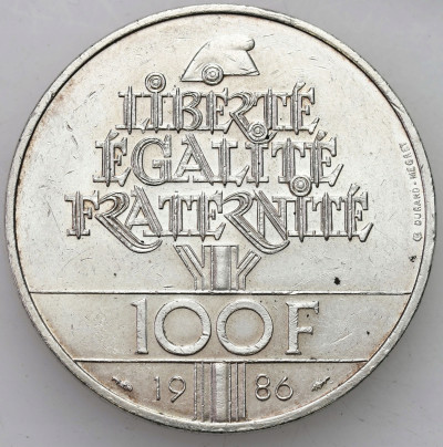 Francja, 100 franków 1986, Paryż