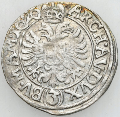 Austria, Ferdynand II. 3 krajcary 1626, Praga