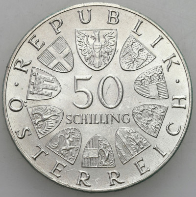 Austria. 50 szylingów 1967 – SREBRO