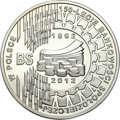 10 złotych 2012 Bankowość Spółdzielcza - SREBRO