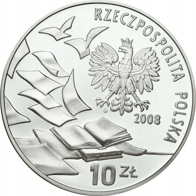 III RP. 10 złotych 2008 Rocznica Marca - SREBRO