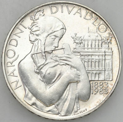 Czechosłowacja. 500 koron 1983 - SREBRO