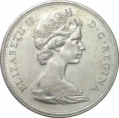 Kanada, 1 dolar 1965 – SREBRO