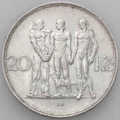 Czechosłowacja 20 koron, 1934