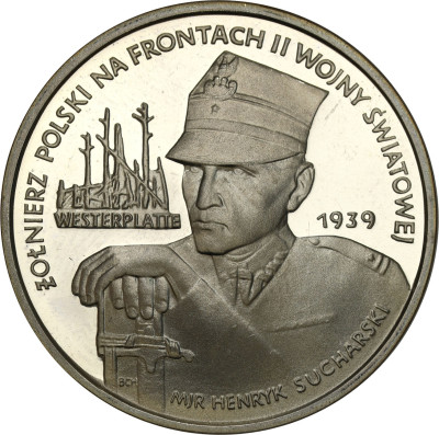 5000 zł 1989 Żołnierz Polski Westerplatte - SREBRO