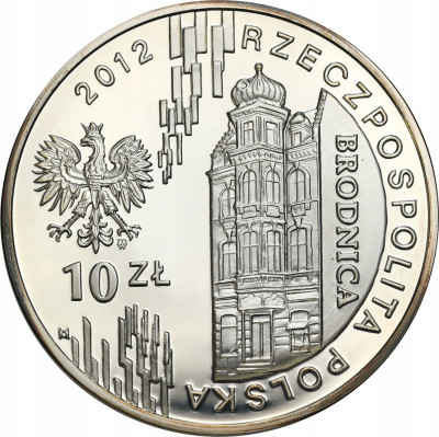 10 złotych 2012 Bankowość Spółdzielcza - SREBRO