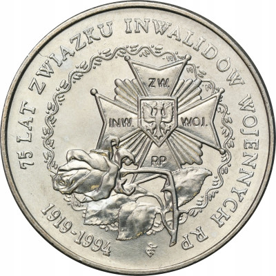 20.000 złotych 1994, 75 – lat Związek Inwalidów