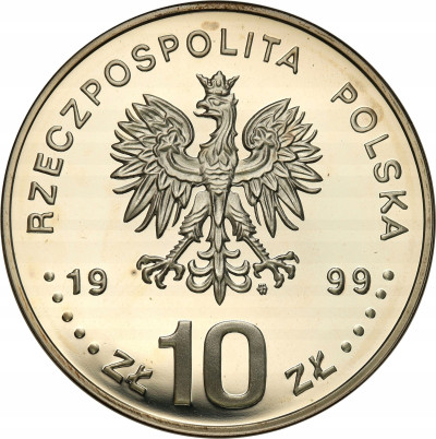 10 złotych 1999 Władysław IV Waza półpostać