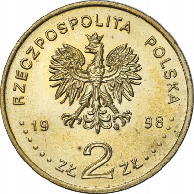 Polska - 2 złote 1998 Zygmunt III Waza GN
