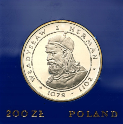 PRL 200 złotych 1981 Władysław Herman - SREBRO
