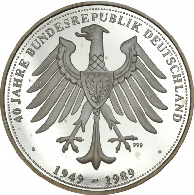 Medal 40 lat Republiki Federalnej Niemiec – SREBRO