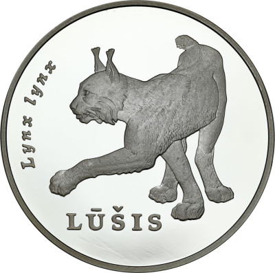 Litwa 50 Litów 2006 ryś