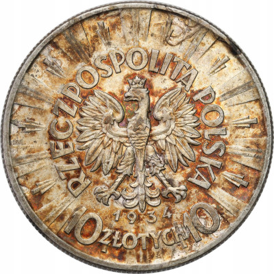 Polska - 10 złotych 1934 Piłsudski