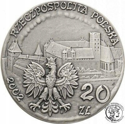 III RP. 20 złotych 2002 Malbork