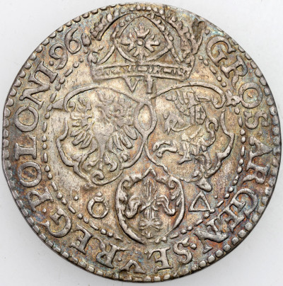 Zygmunt III Waza. Szóstak (6 groszy) 1596, Malbork
