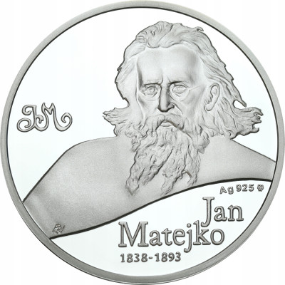 Polska - Medal Jan Matejko Grunwald - SREBRO