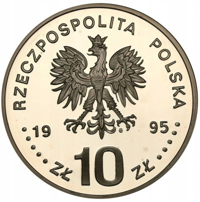 III RP. 10 złotych 1995 Wincenty Witos - SREBRO