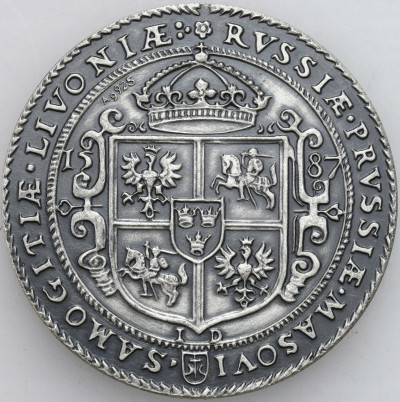 Kopia talara Zygmunt III Waza 1587 - SREBRO 925