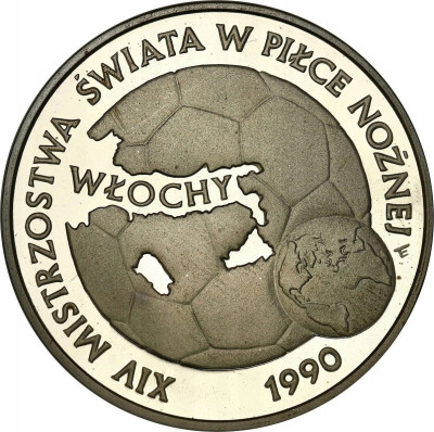 20.000 złotych 1989 M. Świata Włochy 1990 - SREBRO