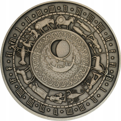 Polska. Medal. Znaki Zodiaku – Rak SREBRO