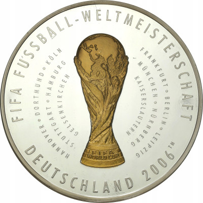 Niemcy medal Mundial 2006 1 kg SREBRO