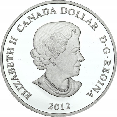 Kanada 1 dolar 2012 – SREBRO