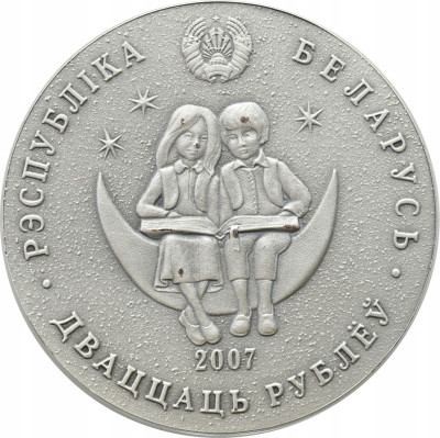 Białoruś 20 Rubli 2007 Alicja po drugiej stronie